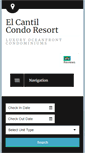 Mobile Screenshot of elcantilcondos.com